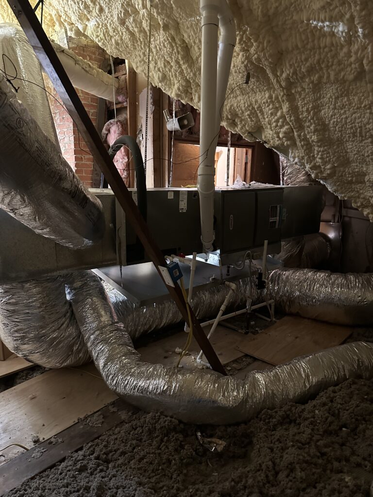 Furnace Repair with Jack